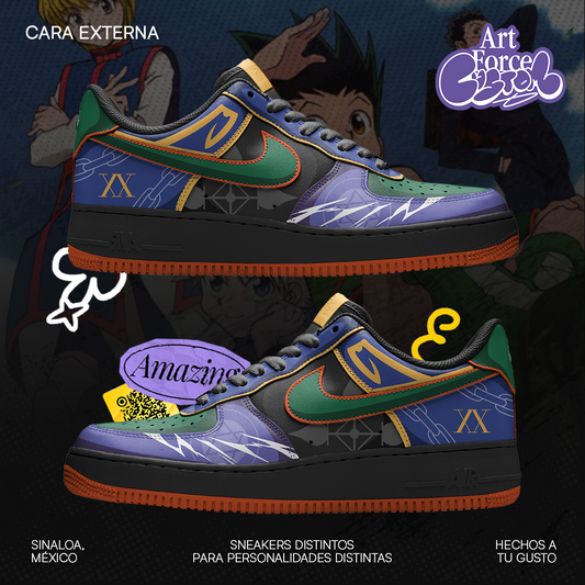 Air Force 1 x Hunter x Hunter team