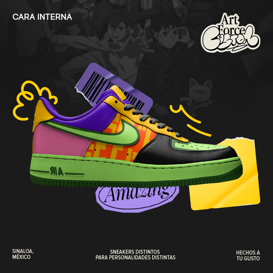 Air Force 1 x Dan Da Dan Collage