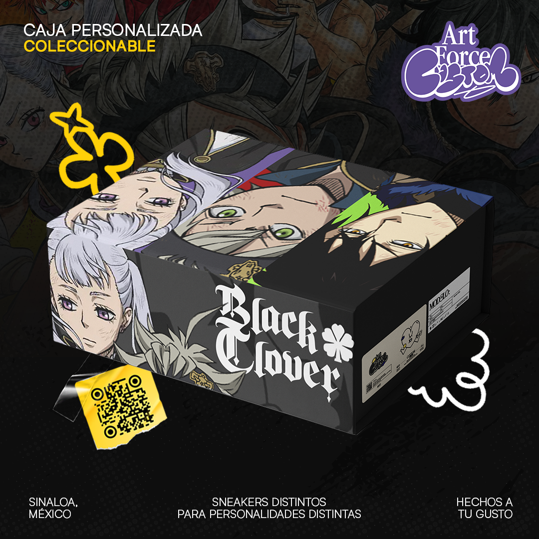 Air Force 1 x Grimoire Souls - Black Clover