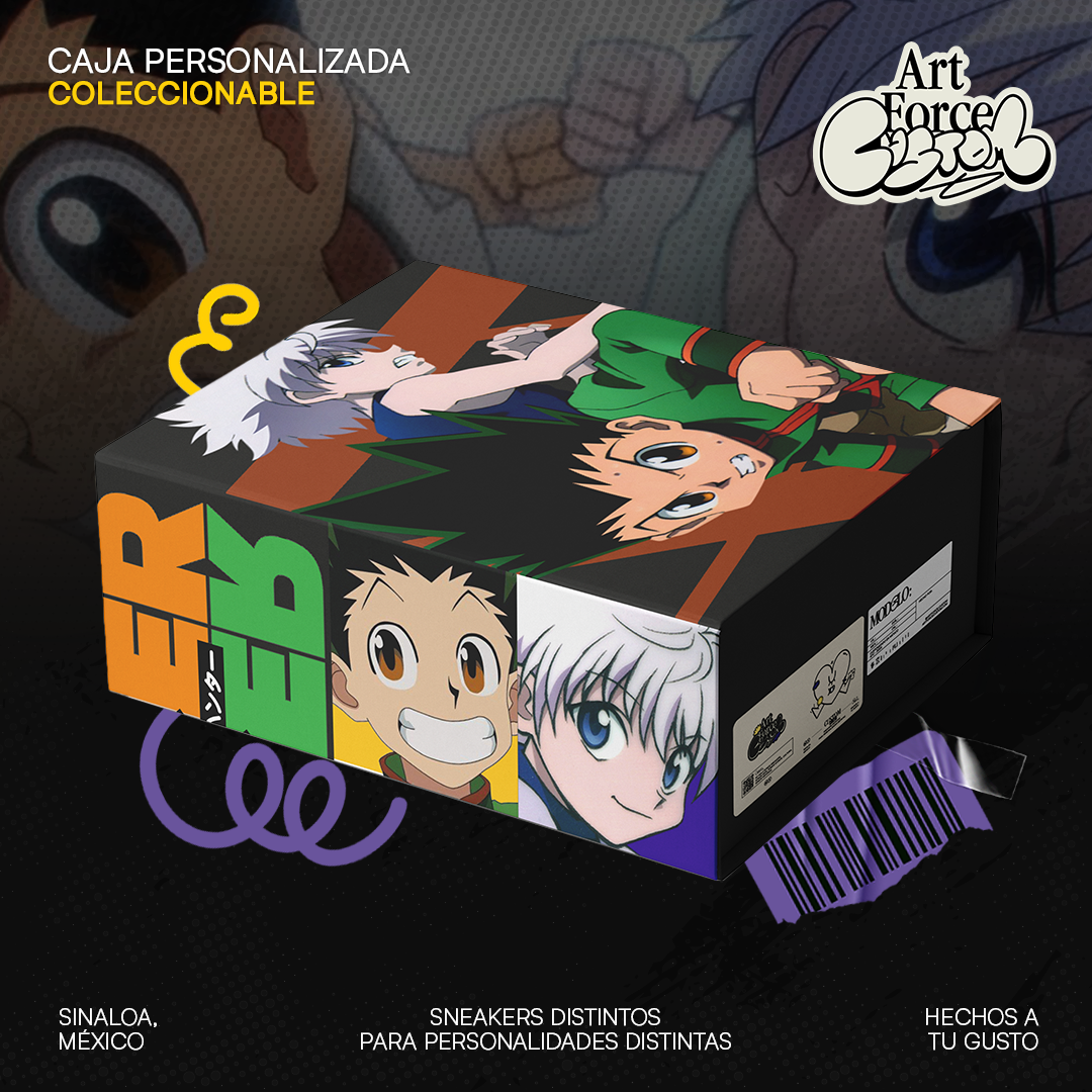 Air Force 1 x  Gon y Killua - Hunter x Hunter