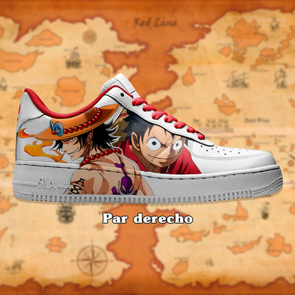 Air Force 1 x One Piece (personajes)