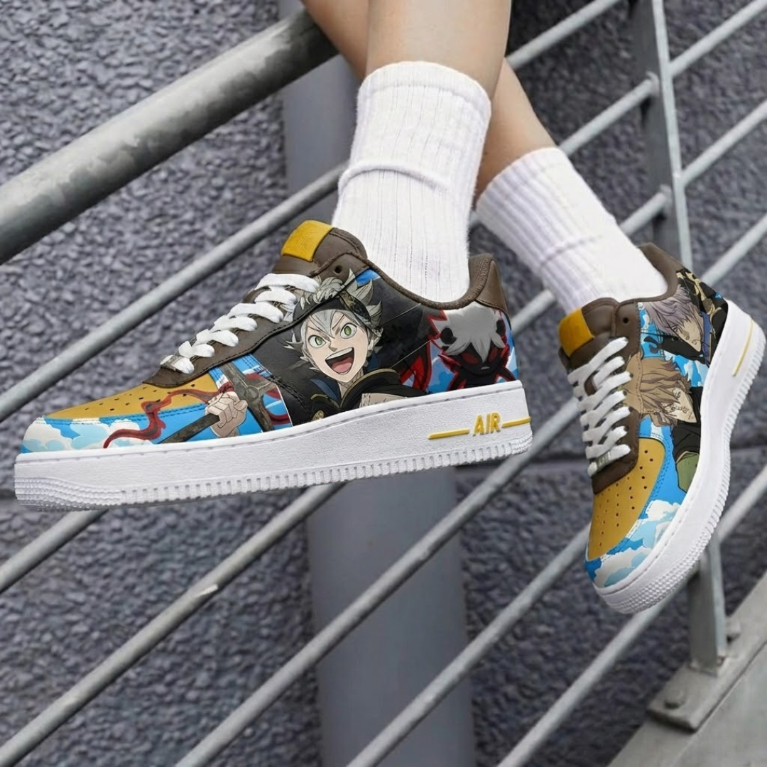 Air Force 1 x Black Bulls - Black Clover