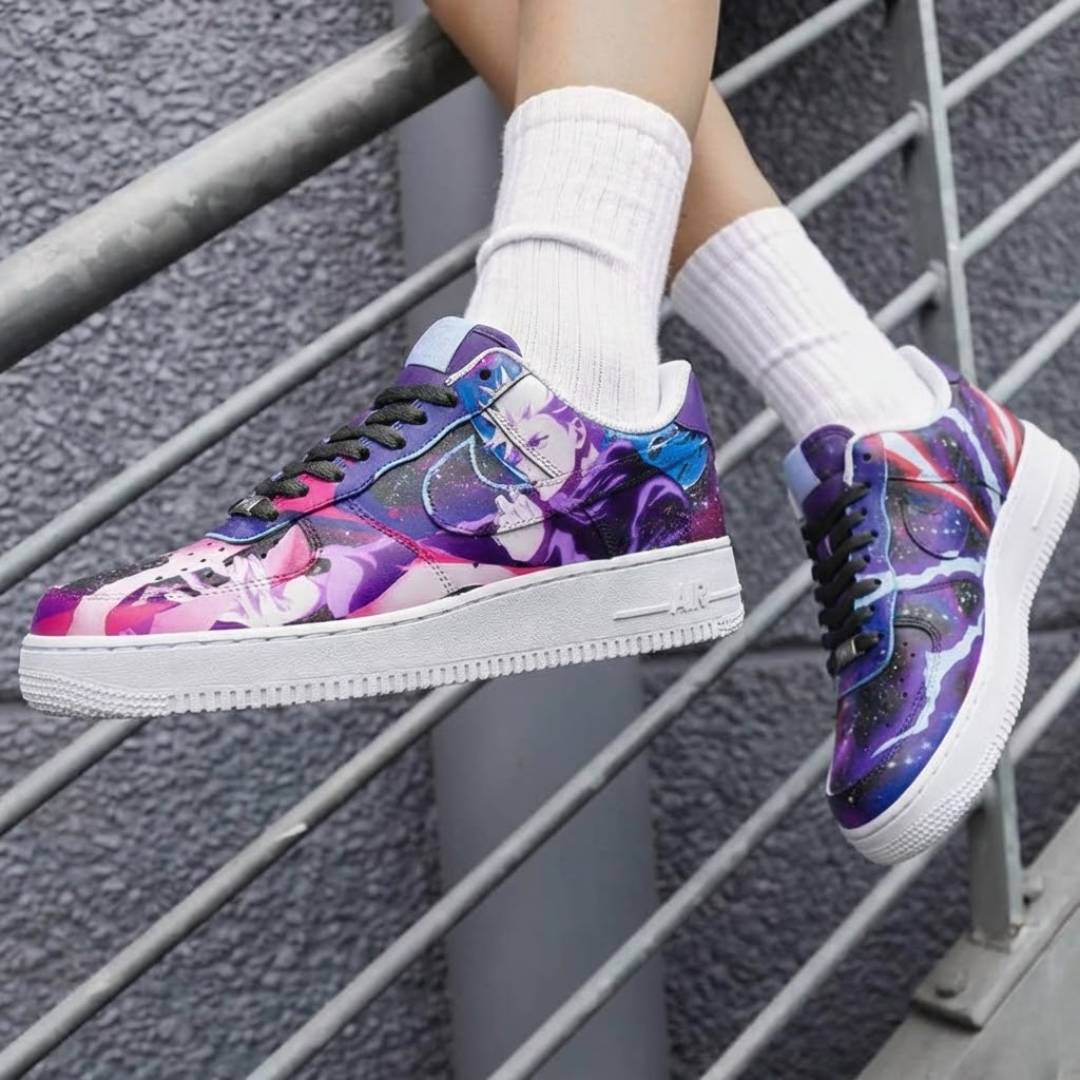 Air Force 1 x Gojo Purple