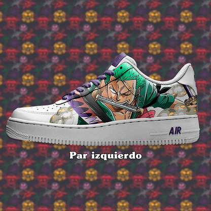 Air Force 1 x Luffy Gear 5 x Zoro